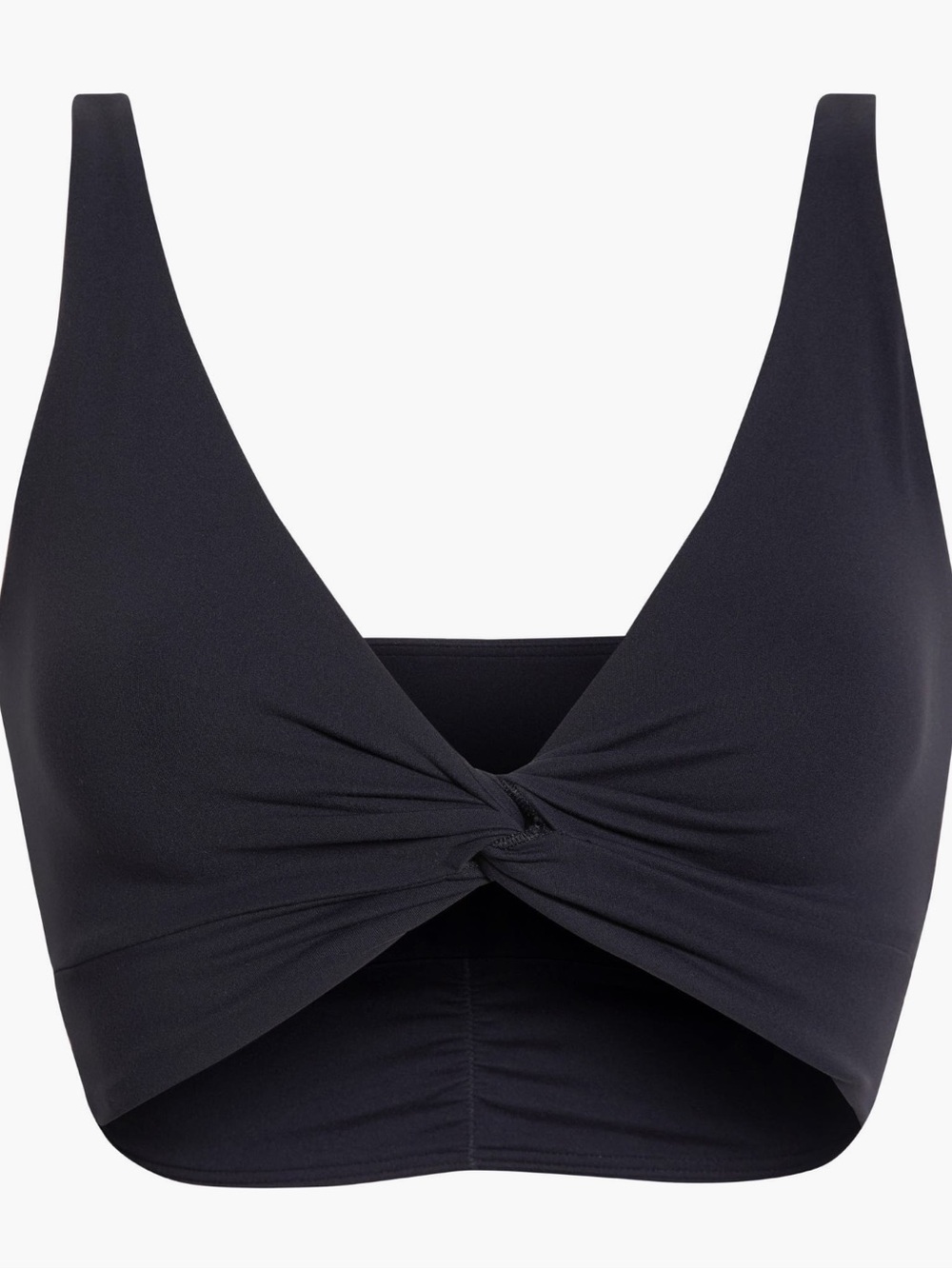 Free people never better twist front sports bra black medium - Picture 3 of 6